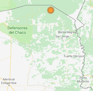 location paraguay chaco